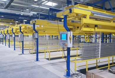 Aliplast has launched an anodising line