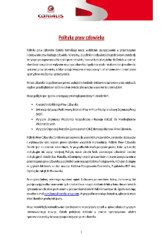  Corialis - Polityka praw człowieka