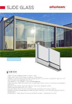 Ulotka Slide Glass