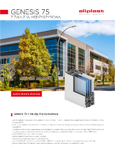 Genesis 75 z żaluzją międzyszybową