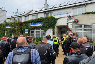 Motocykliści dla Hospicjum