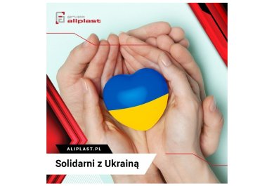 Aliplast solidarny z Ukrainą