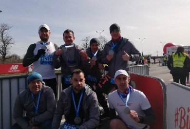 16. Półmaraton Warszawski - Aliplast Running Team