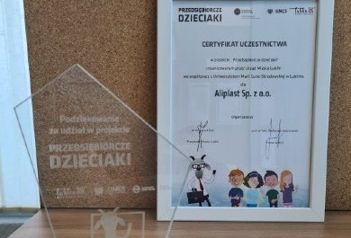 Projekt "Przedsiębiorcze dzieciaki"