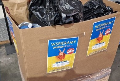 Zbiórka odzieży w Aliplast