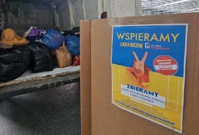 Zbiórka odzieży w Aliplast