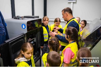 Dzieciaki z SP. nr 20 w Aliplast