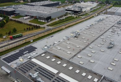 Aliplast - instalacja fotowoltaiczna 