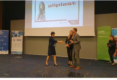 Gala finałowa "Przedsiębiorcza Młodzież 2023" z Aliplast
