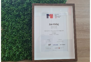 Prezes Jan Kidaj - III miejsce w kategorii Duże Przedsiębiorstwo