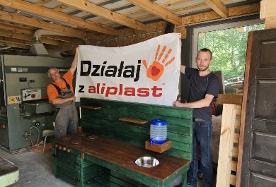 Współtwórcy  projektu: Pan Jacek i Kamil