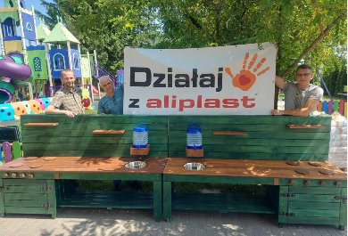 Kuchnia błotna dla dzieci 