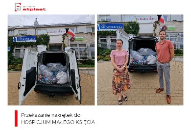 Przekazanie nakrętek.