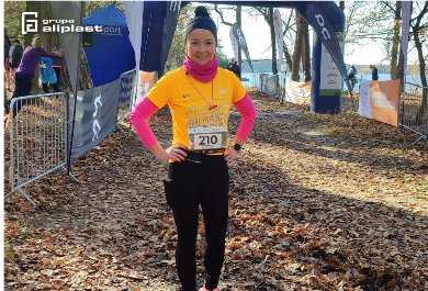 Justyna z Aliplast Running Team