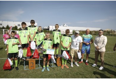 Turniej piłki nożnej "Podaj piłkę"