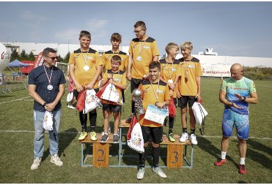 Turniej piłki nożnej "Podaj piłkę"