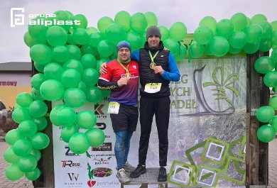 Bieg Zielonych Sznurowadeł z Aliplast Running Team