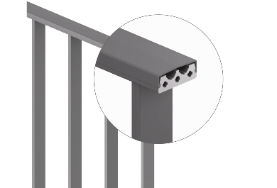 Barierka szczeblinowa GUTMANN