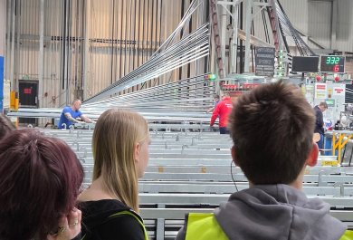 Przedsiębiorcza Młodzież - wizyta w Aliplast