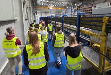 Przedsiębiorcza Młodzież - wizyta w Aliplast